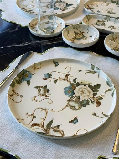 29 Parça Roselia Sarmaşık Porselen Kahvaltı Takımı 