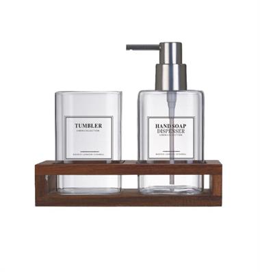 2li Akasya Stantlı Sıvı Sabunluk Kare