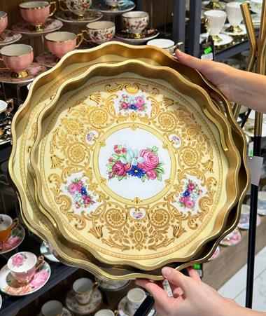 2li Alunis Lüks Tepsi