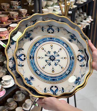 2li Luna Lüks Tepsi