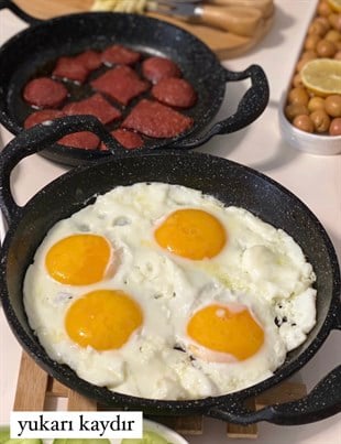 2li Siyah Diamente Döküm Sahan Seti