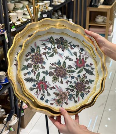 2li Etnik Lüks Tepsi