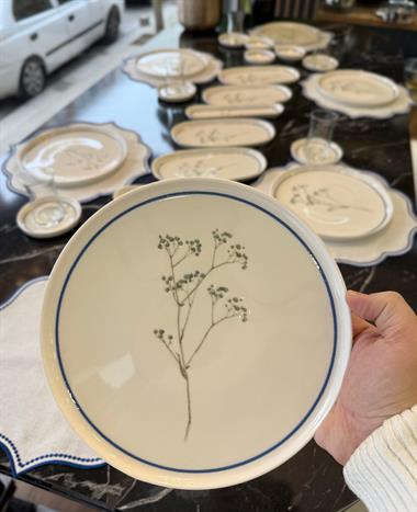 30 Parça Porselen Kahvaltı Takımı Lily