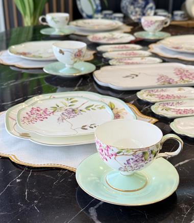 31 Parça 6 Kişilik Premium Porselen Mikasa Moor Kahvaltı Takımı