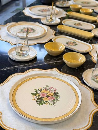 32 Parça Modern Hermina Kahvaltı Takımı