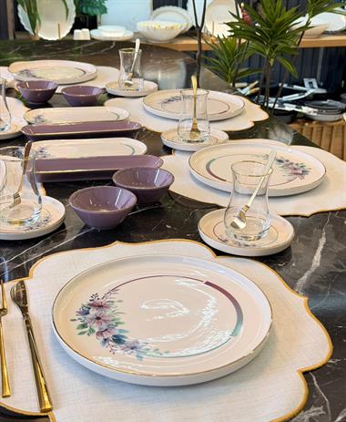 32 Parça Modern Lindy Kahvaltı Takımı