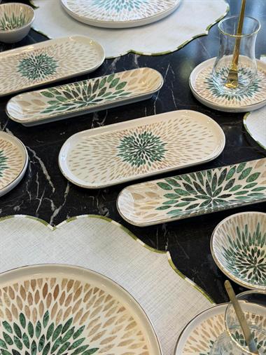 32 Parça Modern Serenita  Yaldızlı  Kahvaltı Takımı