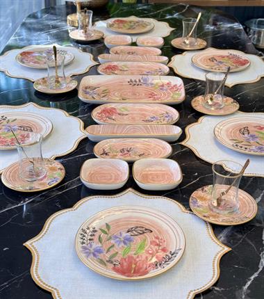 35 Parça Modern Siena Kahvaltı Takımı