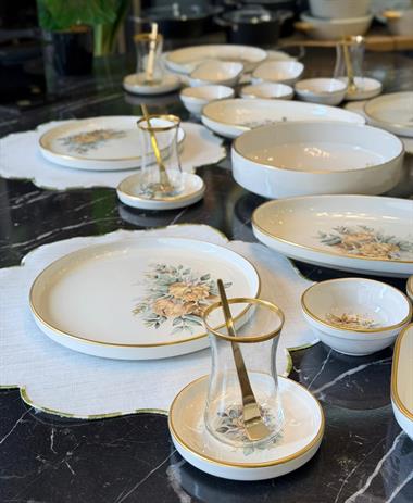 37 Parça İstanbul Green Kahvaltı Takımı