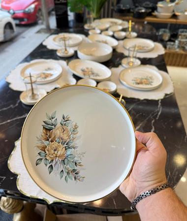 37 Parça İstanbul Green Kahvaltı Takımı