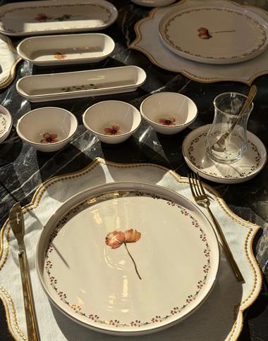 37 Parça Modern Talitha Kahvaltı Takımı