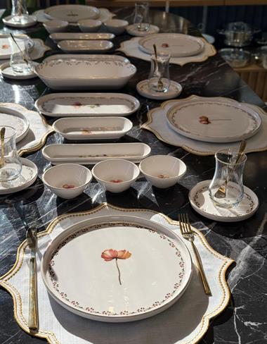 37 Parça Modern Talitha Kahvaltı Takımı