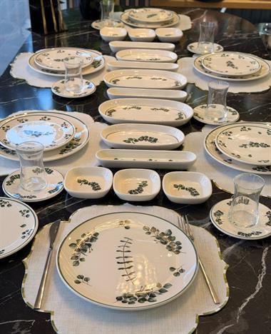 38 Parça Greenone Kahvaltı Takımı