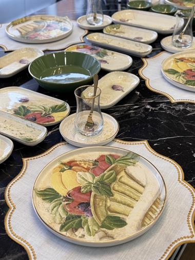 41 Parça Modern Verdura Kahvaltı Takımı