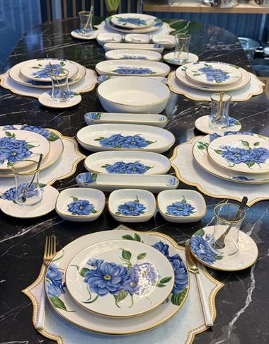 43 Parça Lüks OCEAN Kahvaltı Takımı