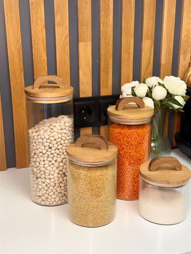 4lü Regina Cam Kavanoz Seti