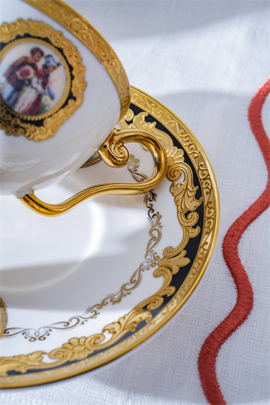 6 Kişilik Carmona Kahve Fincan Takımı - 100 ml