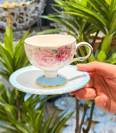 6 Kişilik Bloom Kahve Fincan Takımı 