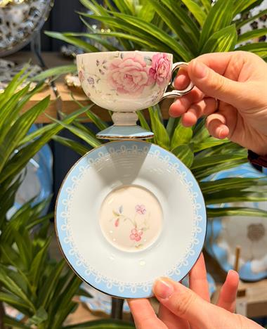 6 Kişilik Bloom Kahve Fincan Takımı 