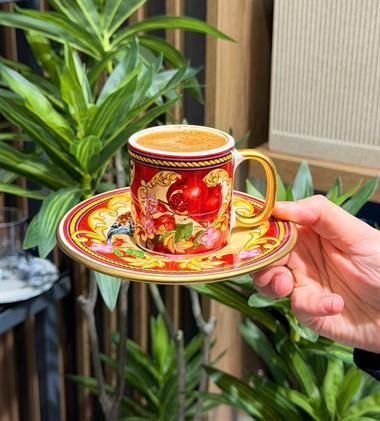 6 Kişilik Pomegranate Kahve Fincan Takımı 