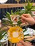 6 Kişilik Porselen Lavin Bird Yellow Kahve Fincanı 