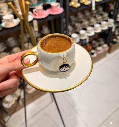 6l Şans Yudumu Gold Kahve Fincanı