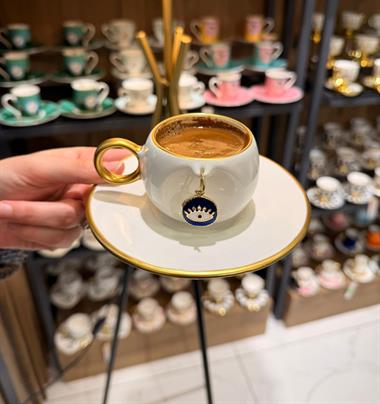 6l Şans Yudumu Gold Kahve Fincanı