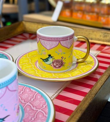 6lı Birdie Kahve Fincan Takımı