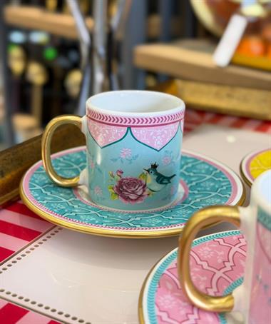 6lı Birdie Kahve Fincan Takımı