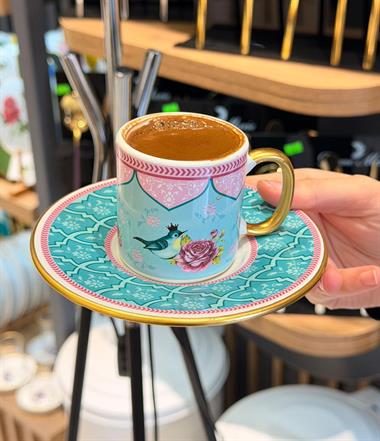 6lı Birdie Kahve Fincan Takımı