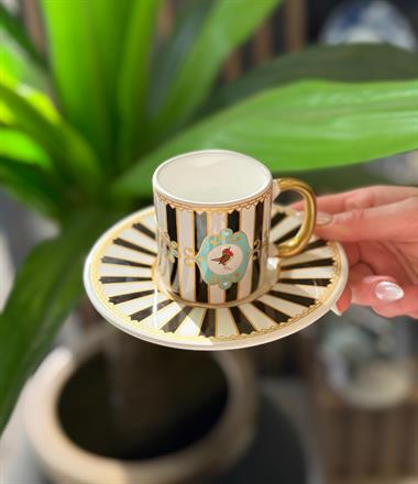 6lı Black Bird Kahve Fincanı