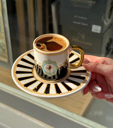 6lı Black Bird Soho Kahve Fincanı