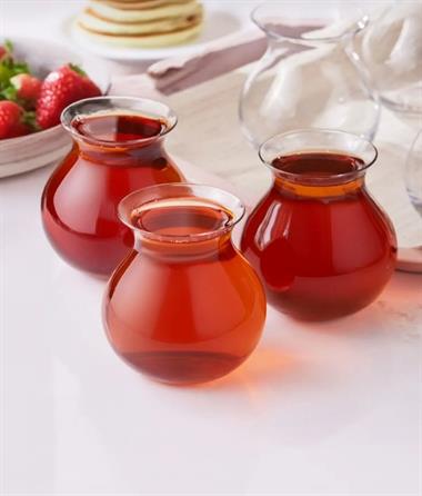 6lı Boroslikat Cam Çay Bardağı 