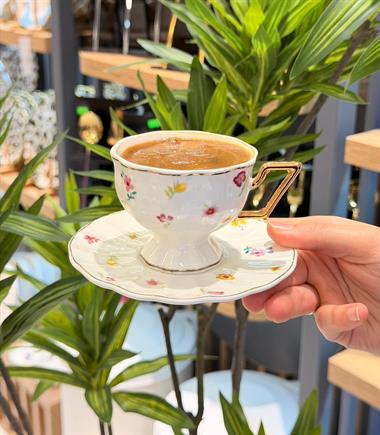 6lı Camilla Porselen Kahve Fincanı