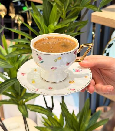 6lı Camilla Porselen Kahve Fincanı