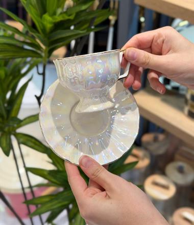 6lı Elsa Porselen Kahve Fincanı