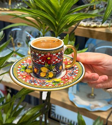 6 Kişilik Lemoon Kahve Fincanı