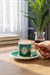 6lı Royal Green Sohoo Bird Kahve Fincanı