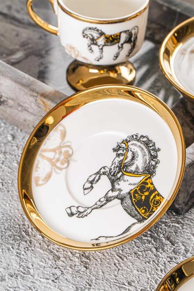 6lı Tamara Premium Porselen Kahve Fincanı