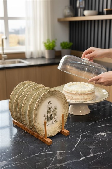 8 Parça Porselen Ella Pasta Seti