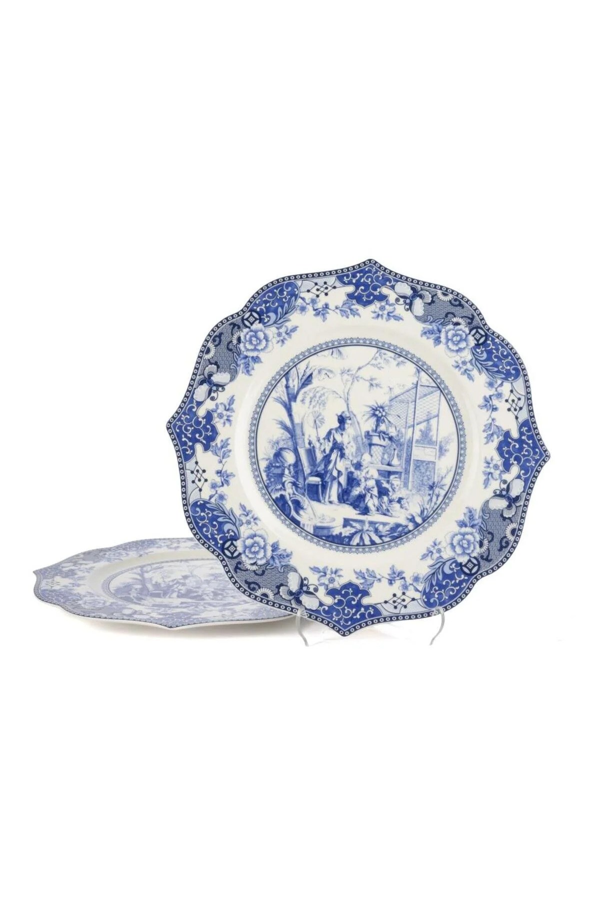 Blue Garden 2li Servis Tabağı 28cm