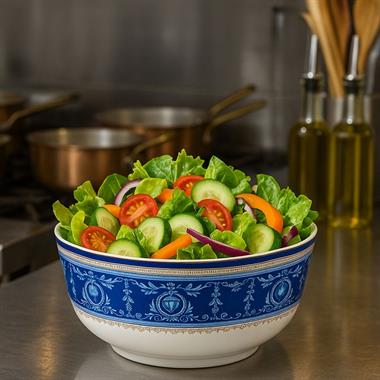 Blue Porselen Salata Kasesi