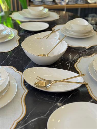 Brınıa Gold 29 Parça Yemek Takımı
