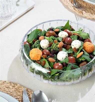 Cam Büyük Boy Salata Kasesi 24cm