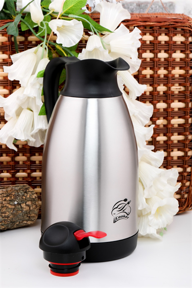 Cooker Paslanmaz Çelik Termos Uzun