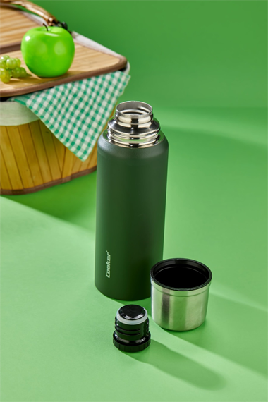 Cooker Paslanmaz Çelik Termos Yeşil