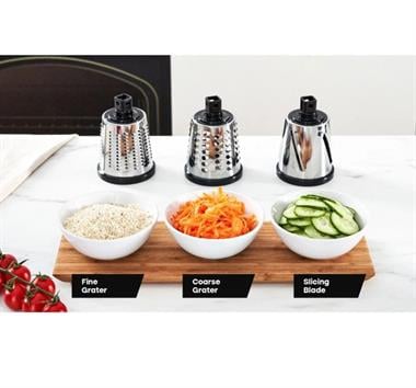 Crusher Dilimleyici Öğütücü Rende& Manuel Mutfak Robotu Krem