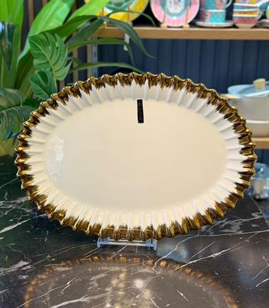 Daisy Gold Lüks 6 Parça Servis Sunum Seti