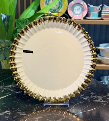 Daisy Gold Lüks 6 Parça Servis Sunum Seti