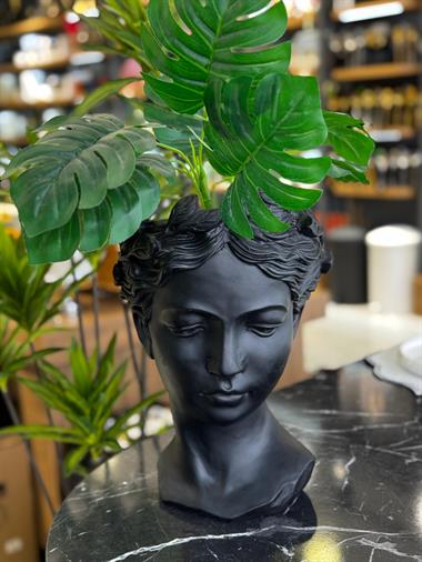 Dekoratif Helen Saksı Biblo Obje